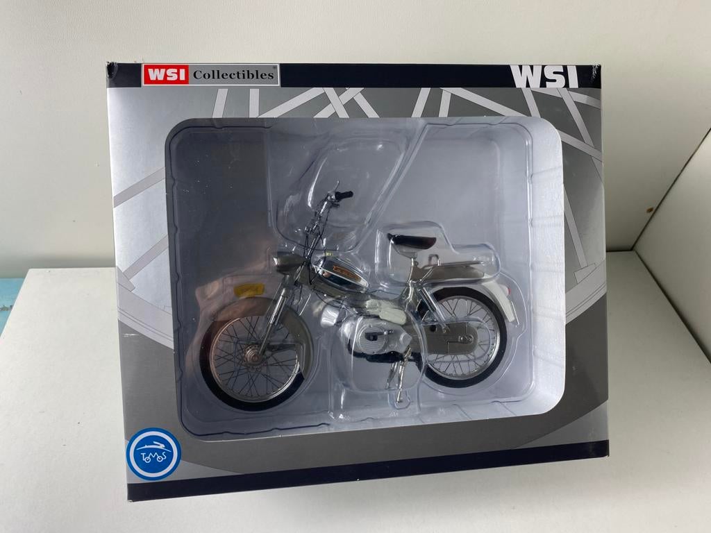 1:10 TOMOS BROMFIETSMODEL-grijs/zilver, Ophalen of Verzenden, Nieuw, 1:9 t/m 1:12, Auto