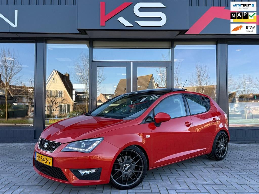Seat Ibiza 1.0 EcoTSI FR Connect Pano Navi Pdc Nap, Auto's, Seat, Bluetooth, Stof, Euro 6, Origineel Nederlands