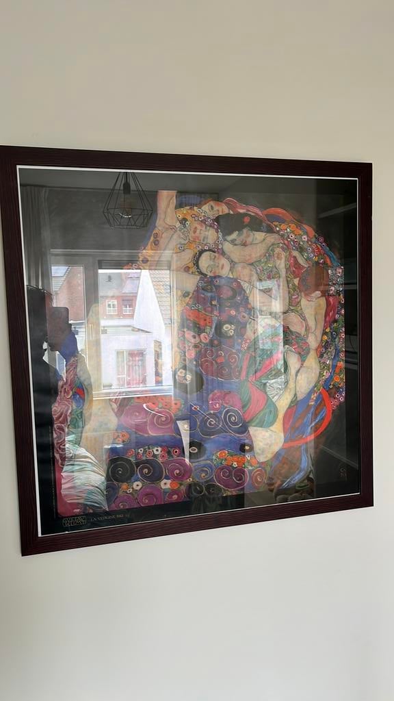 2 x schilderijen Gustav Klimt, Ophalen