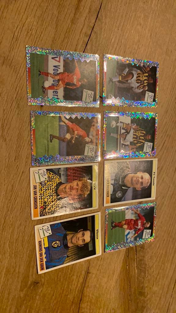 8 x panini voetbal 95, Verzamelen, Sportartikelen en Voetbal, Ophalen of Verzenden, Zo goed als nieuw, Ajax, Poster, Plaatje of Sticker