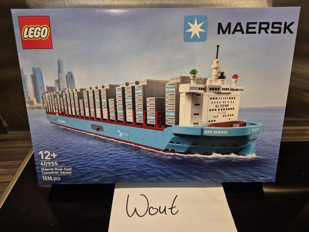 Lego 40955 ‘Maersk Dual-Fuel Container Vessel’ (NIEUW!), Kinderen en Baby's, Speelgoed | Duplo en Lego, Nieuw, Lego, Complete set