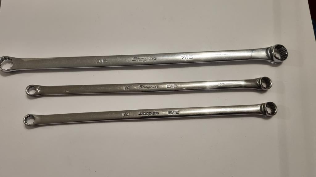 Set van 3 Snap-on steeksleutels, Doe-het-zelf en Verbouw, Gereedschap | Handgereedschap, Ophalen of Verzenden