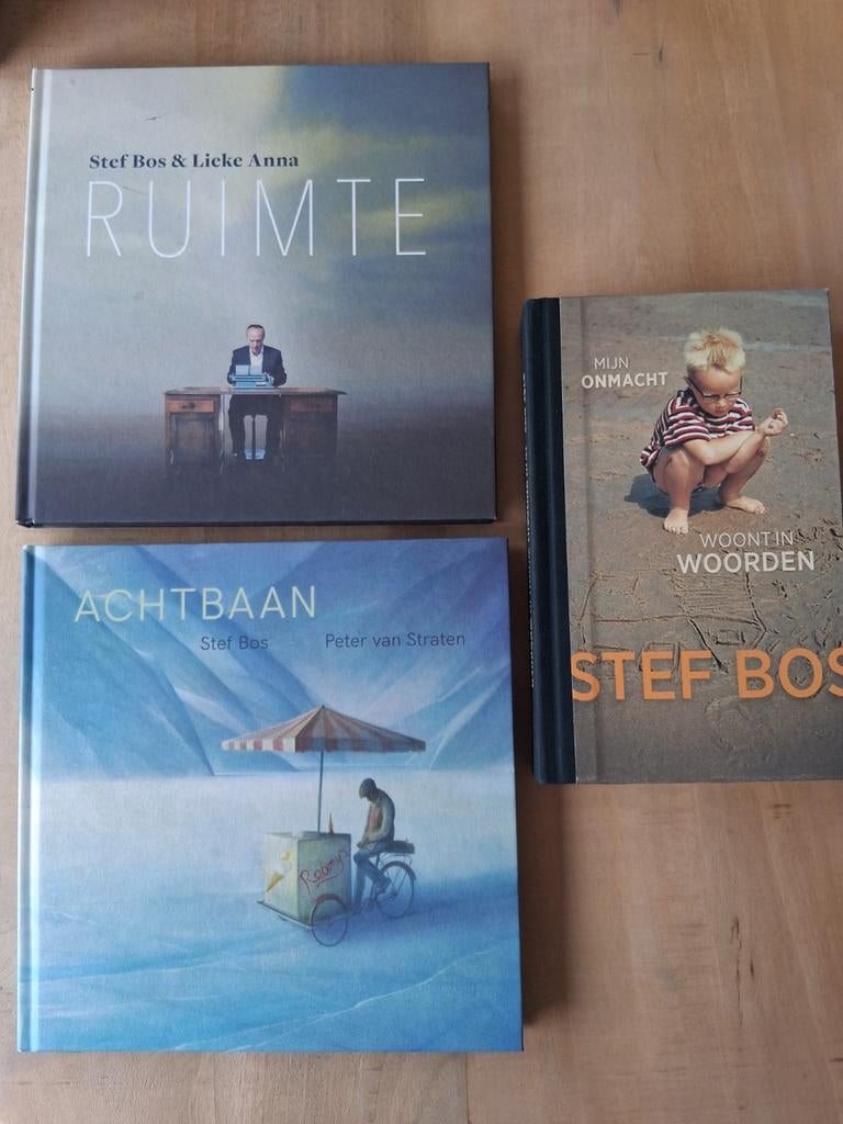 NIEUW 3 boeken Stef Bos, Ophalen of Verzenden, Nieuw, Stef Bos