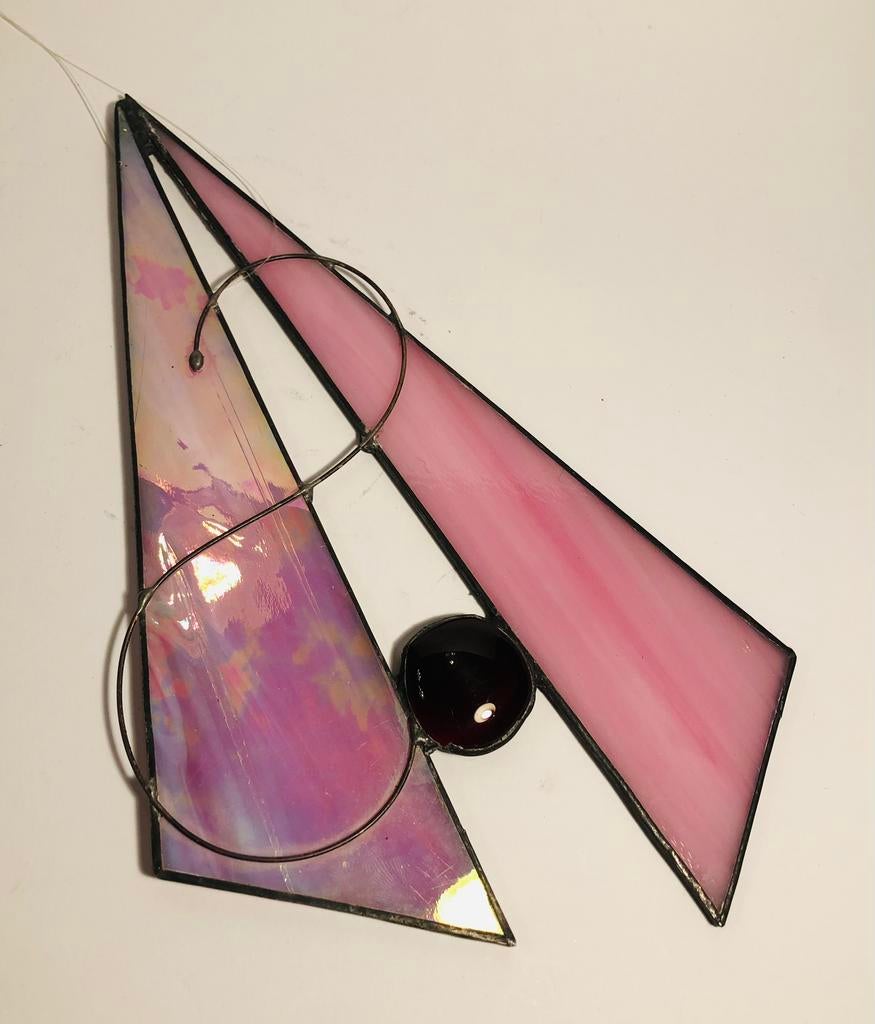Glas in lood raam hanger, raamhanger, Ophalen of Verzenden