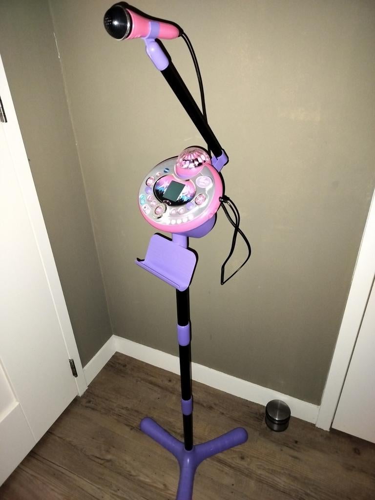 VTech Kidi Superstar Lightshow Microfoon Karaoke Set, Ophalen of Verzenden, Zo goed als nieuw, 4 tot 6 jaar