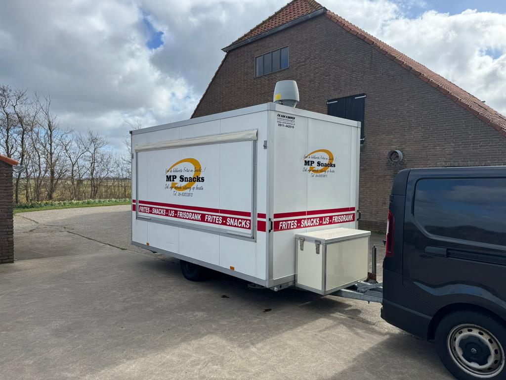 Complete Mobiele Snackwagen | MP Snacks |, 33 - 40 uur, Overige niveaus, Starter, Overige vormen