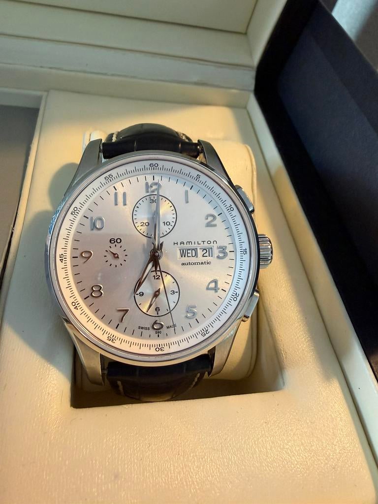 Hamilton horloge valjoux 7750 H32716859, Ophalen of Verzenden, Zo goed als nieuw, Overige merken