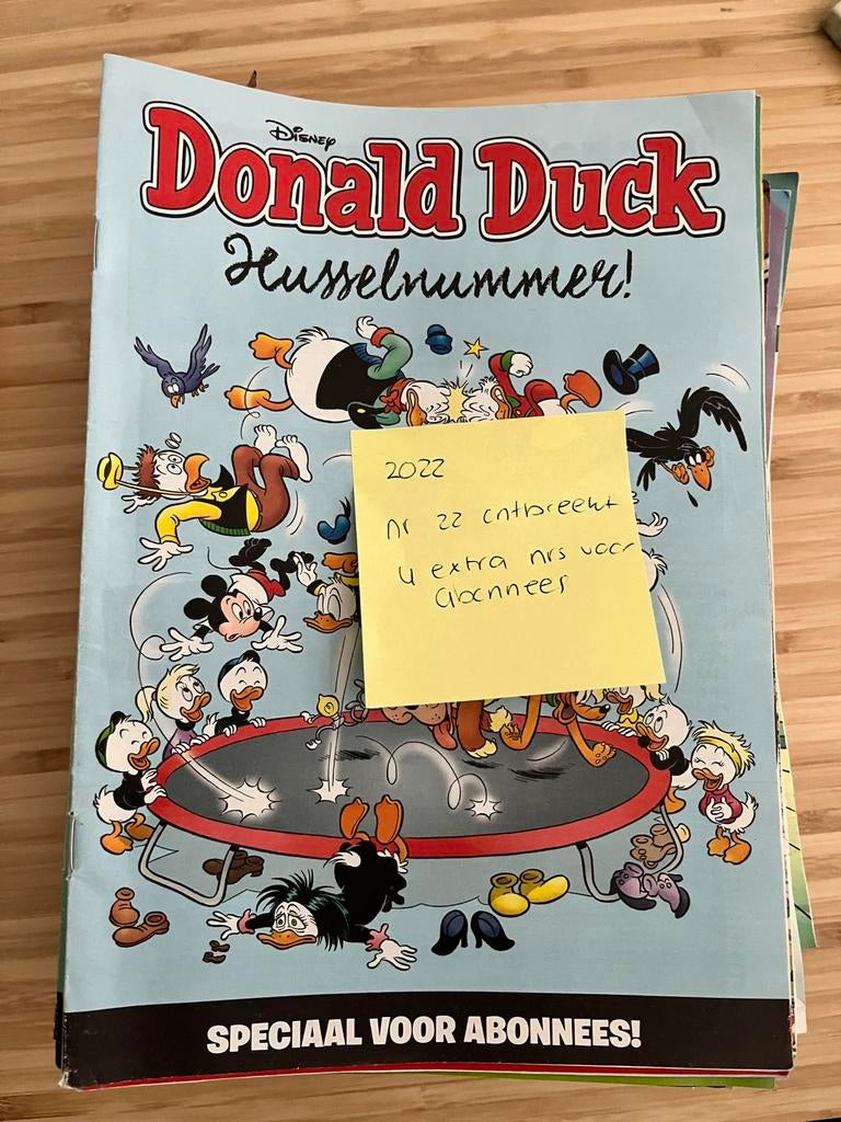 Donakd duck 2022, Ophalen