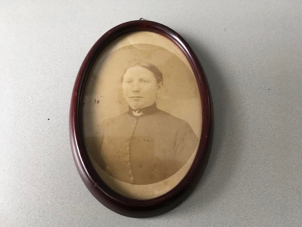 3 Antieke Retro Fotolijsten, Bakeliet, 9x13 cm, Ophalen of Verzenden