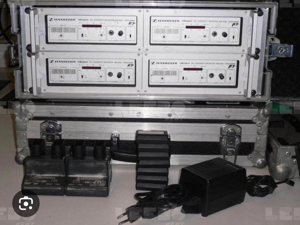 Sennheiser Skm 5000 set met 3 x handzender en accu, Muziek en Instrumenten, Microfoons, Ophalen, Zo goed als nieuw, Overige typen