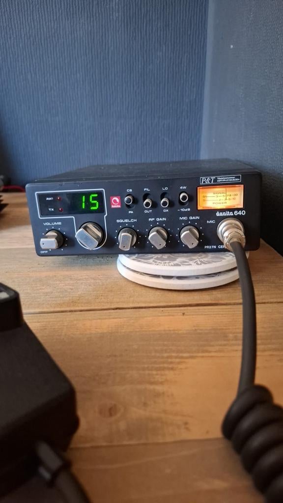 Danita 27 mc met lineair, Telecommunicatie, Ophalen of Verzenden, Gebruikt