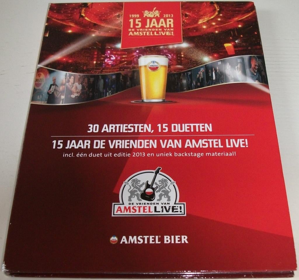 Dvd *** 15 JAAR VRIENDEN VAN AMSTEL LIVE! *** 1999 - 2013, Alle leeftijden, Ophalen of Verzenden, Zo goed als nieuw, Muziek en Concerten