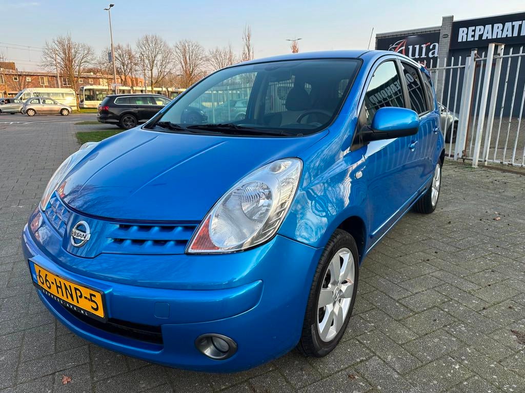 Nissan Note 1.4 Life Pack, Voorwielaandrijving, Gebruikt, 4 cilinders, Blauw