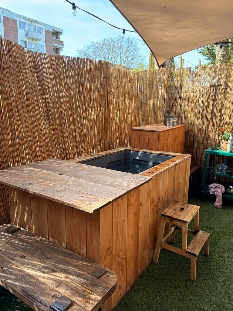 Houten ijsbad, Ophalen of Verzenden