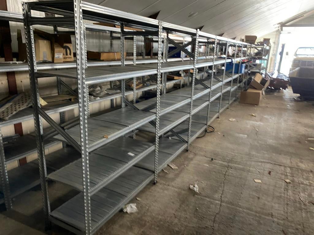 Magazijnstellingen/legbordstelling, Ophalen, Gebruikt