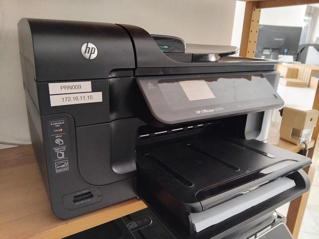 HP Officejet 6500A & 6500A Plus Printer & Scanner, Computers en Software, Printers, Ophalen, Hp, Gebruikt, Inkjetprinter