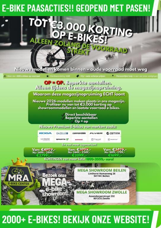 Van Dijck Ceto Elektrische fiets met Bafang midden motor!, Fietsen en Brommers, Elektrische fietsen, Overige merken, Van Dijck