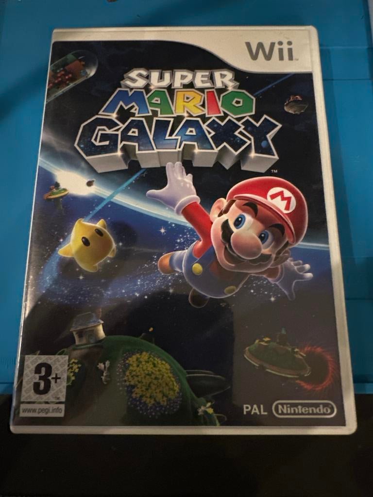 Super Mario Galaxy Wii - Nieuwstaat met boekje, 1 speler, Ophalen of Verzenden, Zo goed als nieuw, Vanaf 3 jaar