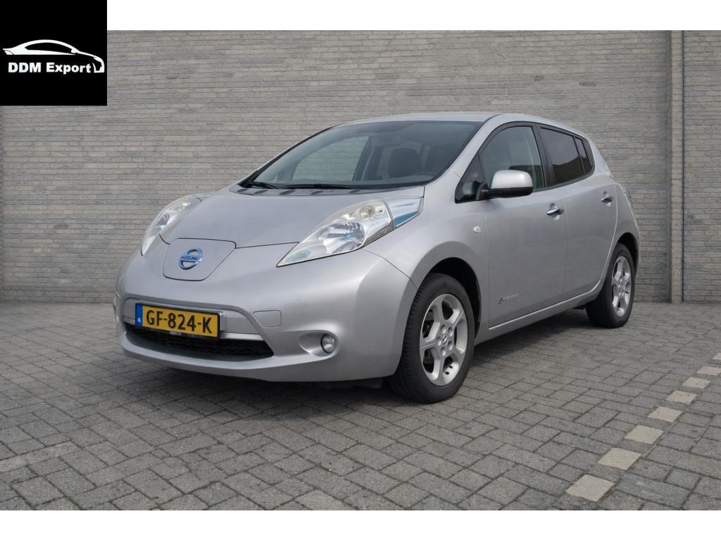 Nissan Leaf Acenta 24 kWh | Clima | Navi | (bj 2014), Stof, Gebruikt, Navigatiesysteem, 1405 kg