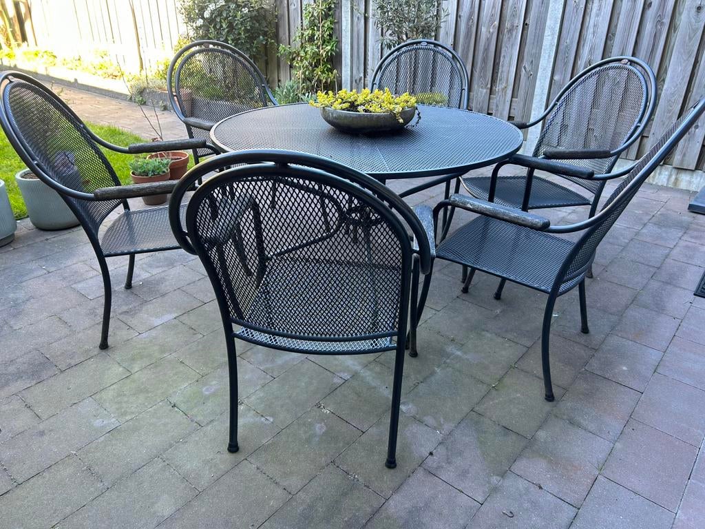 Royal Garden tuinset, Tuin en Terras, Tuinsets en Loungesets, Ophalen, Overige materialen, Gebruikt, 6 zitplaatsen