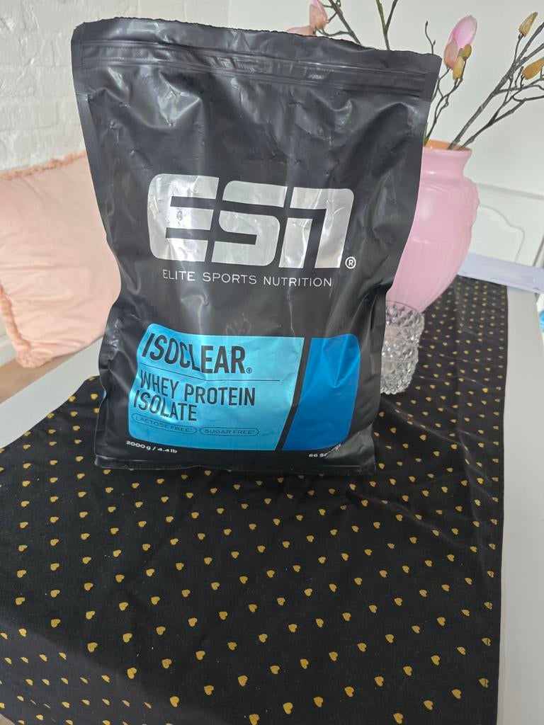 ESN ISOCLEAR Whey Protein Isolate - Peach Iced Tea, Ophalen of Verzenden, Nieuw, Benen, Overige typen