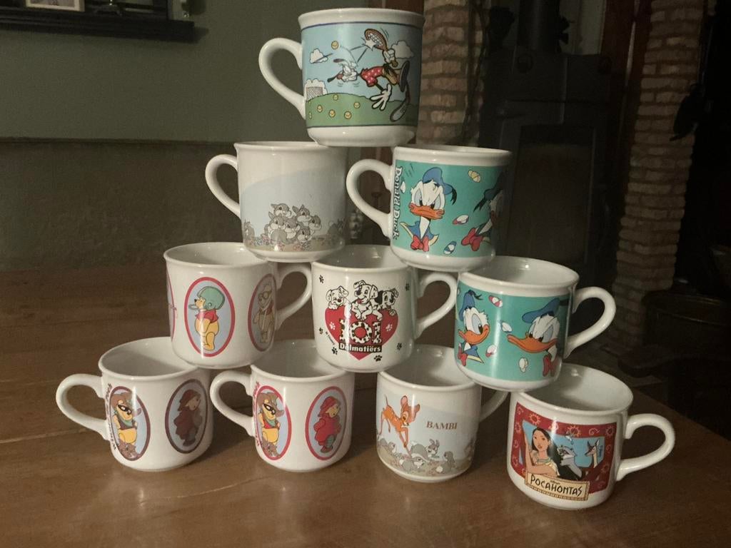 Mokken met Walt Disney figuren -NIEUW-, Ophalen of Verzenden, Overige figuren, Nieuw, Servies