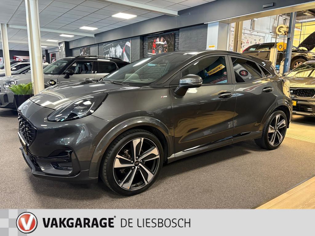 Ford PUMA 1.0 EcoBoost Hybrid ST-X automaat / 19 inch / B&0, 125 pk, Leder en Stof, 665 kg, Bedrijf