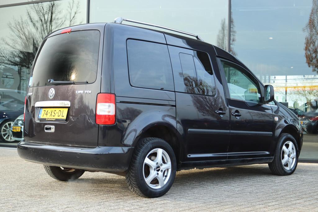 VOLKSWAGEN CADDY 1.9 TDI OPTIVE COMFORT 5P INVALIDE / ROLSTO, Auto's, Volkswagen, Gebruikt, Overige modellen, 4 cilinders, Traction-control