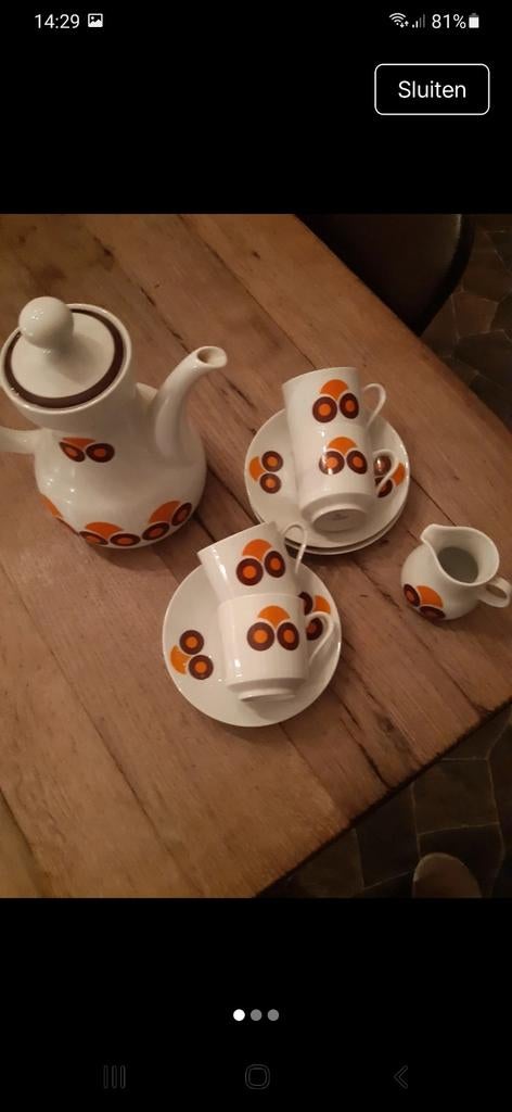 Servies, Antiek en Kunst, Ophalen of Verzenden