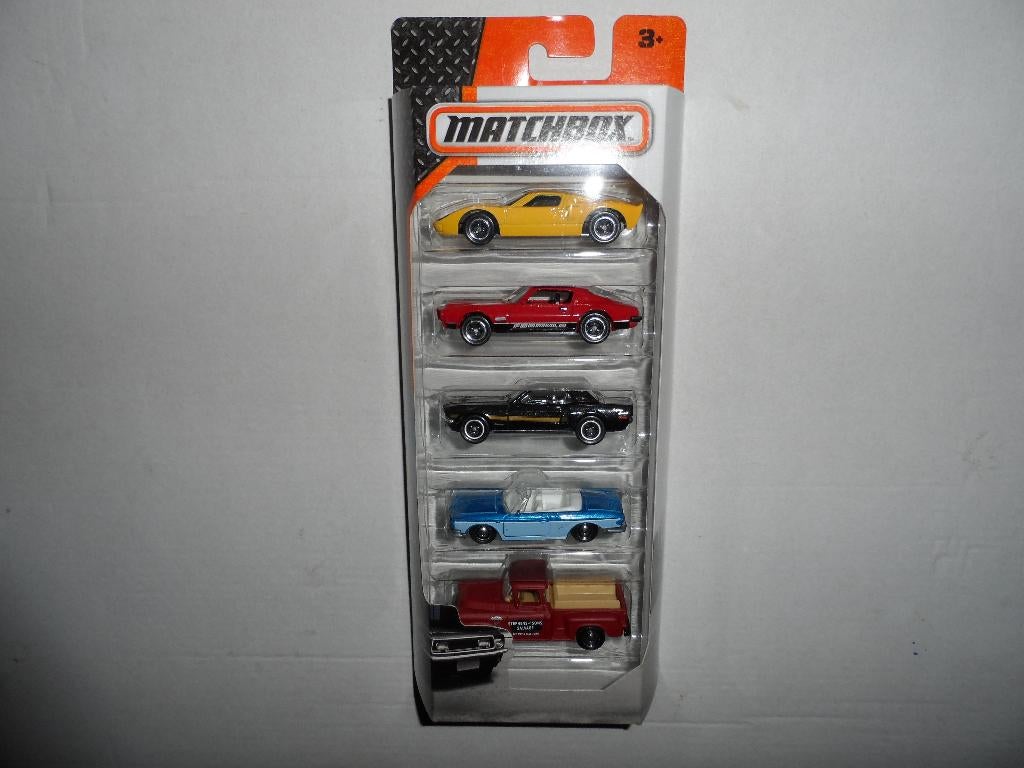Matchbox 5 Pack - Classic Ride (2015) 1:64 D1, Ophalen of Verzenden, Nieuw, Auto