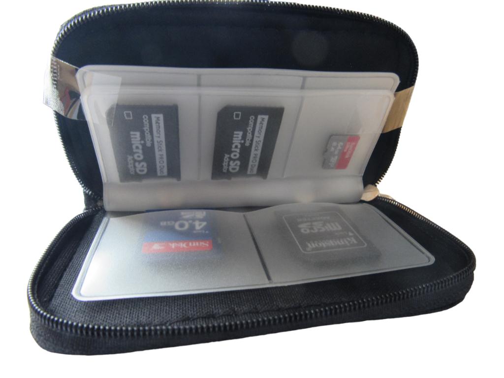 Hoesje voor geheugenkaarten nieuw, SD, Postadres, E-mailadres, Nieuw