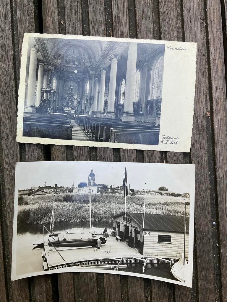 Ansichtkaarten Gorinchem uit ongeveer 1905, Verzamelen, Ansichtkaarten | Nederland, Ophalen of Verzenden, Voor 1920, Gelopen, Zuid-Holland