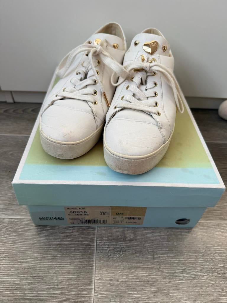 Michael Kors sneakers maat 40, Kleding | Dames, Schoenen, Ophalen of Verzenden, Gedragen, Wit, Sneakers of Gympen