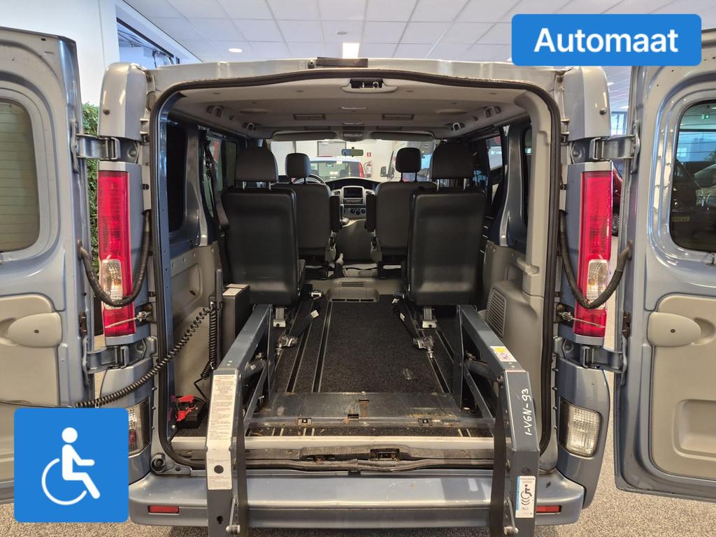 Opel Vivaro L1H1 Rolstoelbus Automaat 4+1 (airco), Auto's, Automaat, Stof, 4 cilinders, Bedrijf