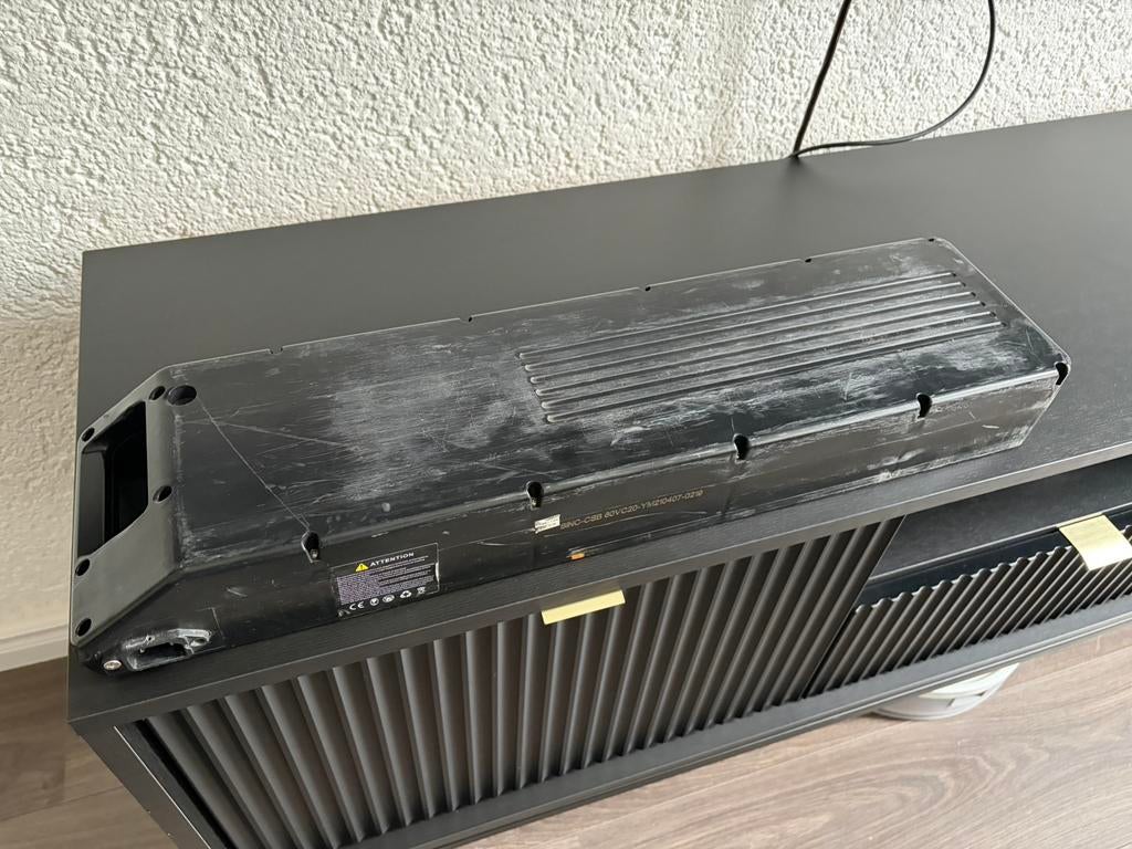 Gebruikte e chopper accu, Ophalen, Gebruikt