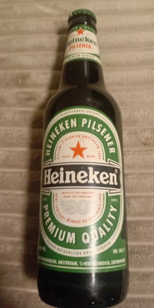1Fles Heineken origineel en ongeopend (50cl), Ophalen, Nieuw, Flesje(s), Heineken