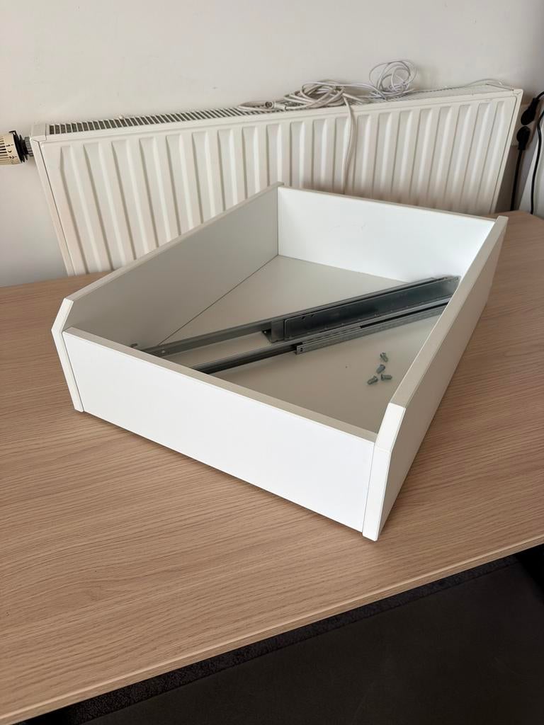 IKEA Pax lade 50 cm breed met rails en schroeven, Overige materialen, Gebruikt, 1 of 2 laden, Minder dan 100 cm