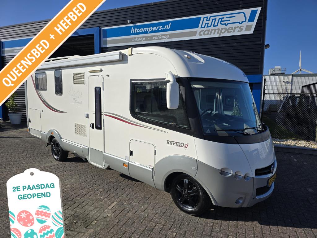 Rapido 9092 DF Z.G.O.H 2012 met Airco Super Camper, Caravans en Kamperen, Campers, Luifel, Koelkast, Standaard zit, Ringverwarming