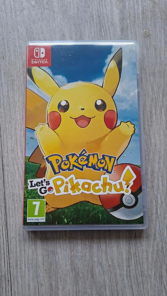 Nintendo Switch Pokémon: Let's Go, Pikachu!, 2 spelers, Ophalen of Verzenden, Zo goed als nieuw, Eén computer