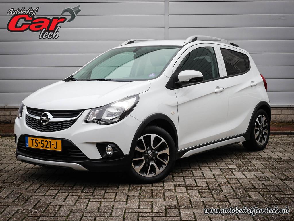 Opel KARL 1.0 Rocks Online Edition | Airco | Navi | Cruise |, Voorwielaandrijving, 839 kg, Stof, Gebruikt