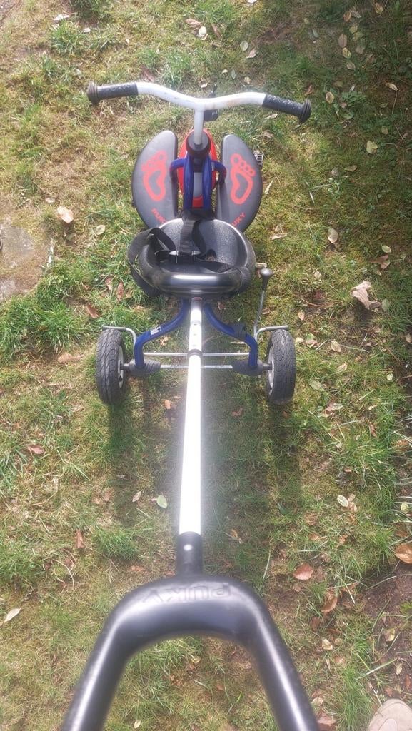 Puky Feet Loopfiets met Duwstang - Ideaal voor de Kleinsten, Fietsen en Brommers, Fietsen | Driewielers, Ophalen, Gebruikt, Puky