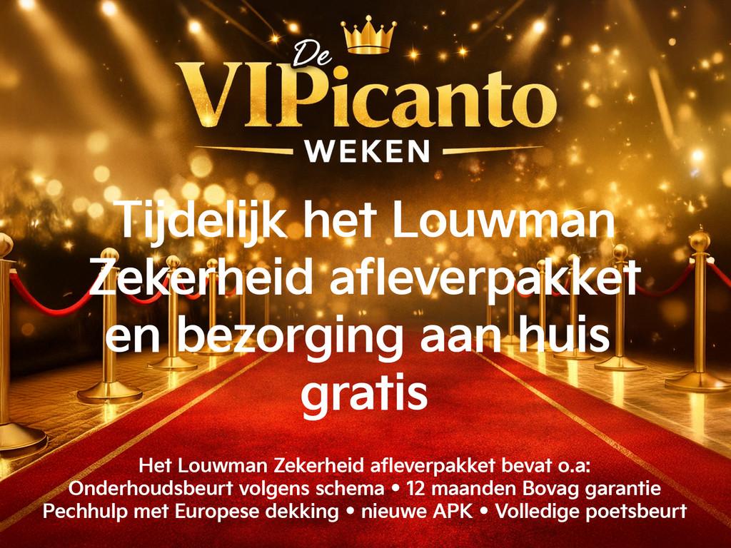 Kia Picanto 1.0 DPI GT-Line Leder | Climate control | BTW Ki, Voorwielaandrijving, 12 maanden, Gebruikt, Zwart