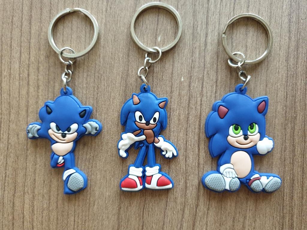Sonic sleutelhangers, nieuw!, Ophalen of Verzenden, Nieuw, Feestartikel