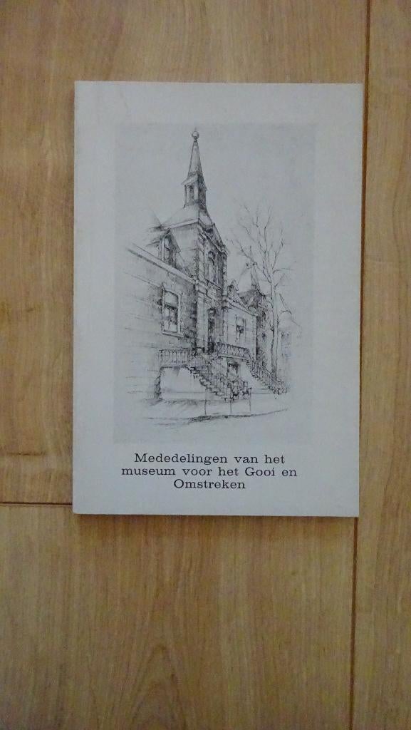 Mededelingen van het museum Gooi & omstreken 1961, Boeken, Geschiedenis | Stad en Regio, Ophalen of Verzenden, Gelezen