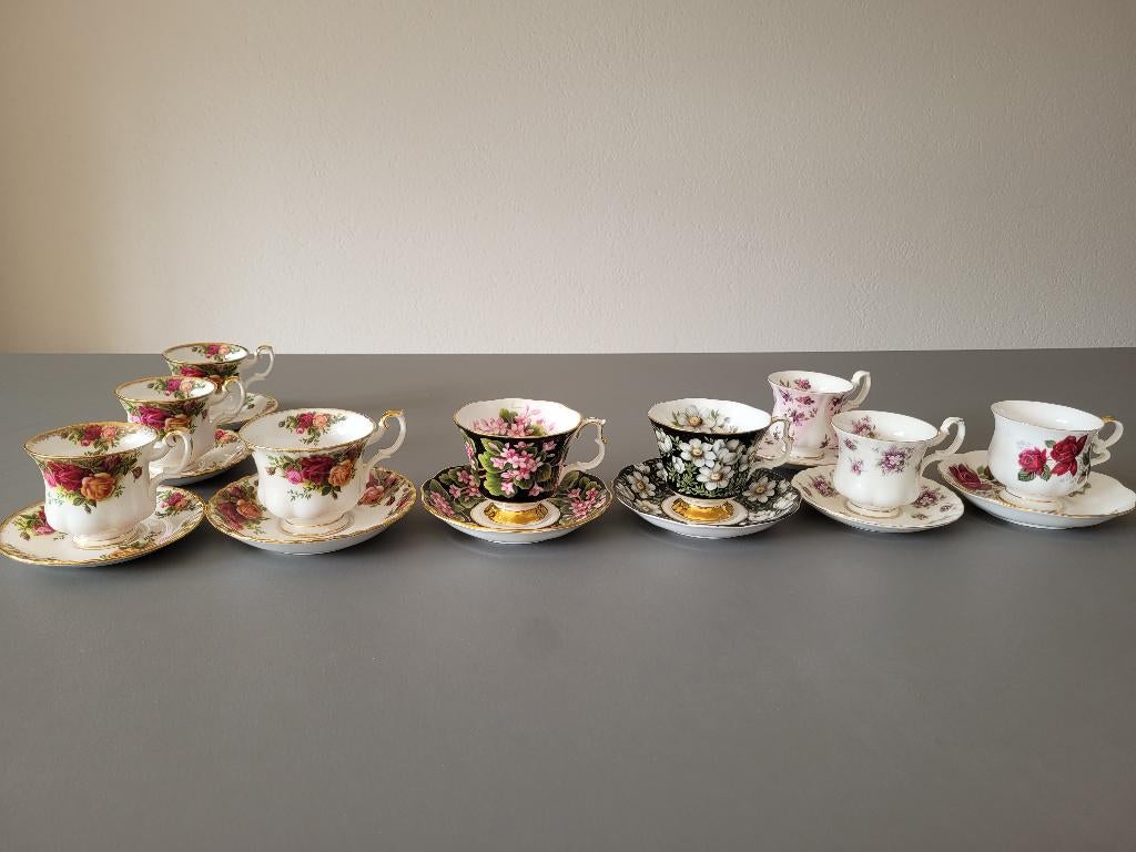 Royal Albert porselein los, Ophalen, Zo goed als nieuw, Porselein, Kop en/of schotel