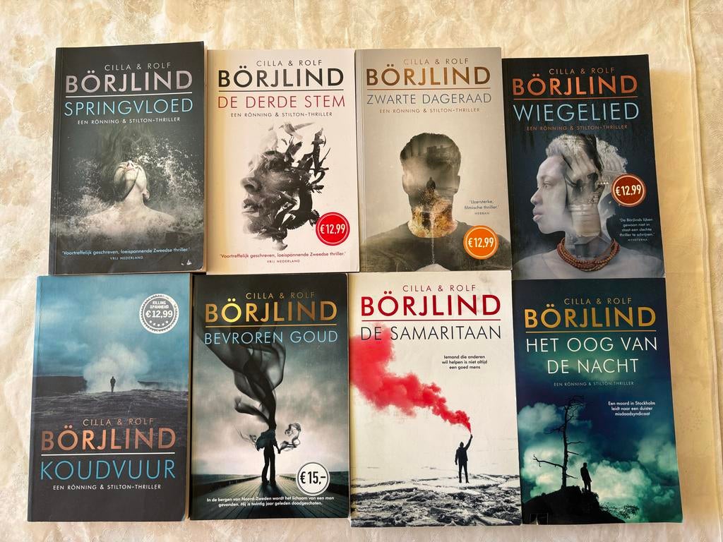 Cilla & Rolf Börjlind - Rönning & Stilton Thriller Collectie, Boeken, Ophalen of Verzenden, Gelezen, Scandinavië