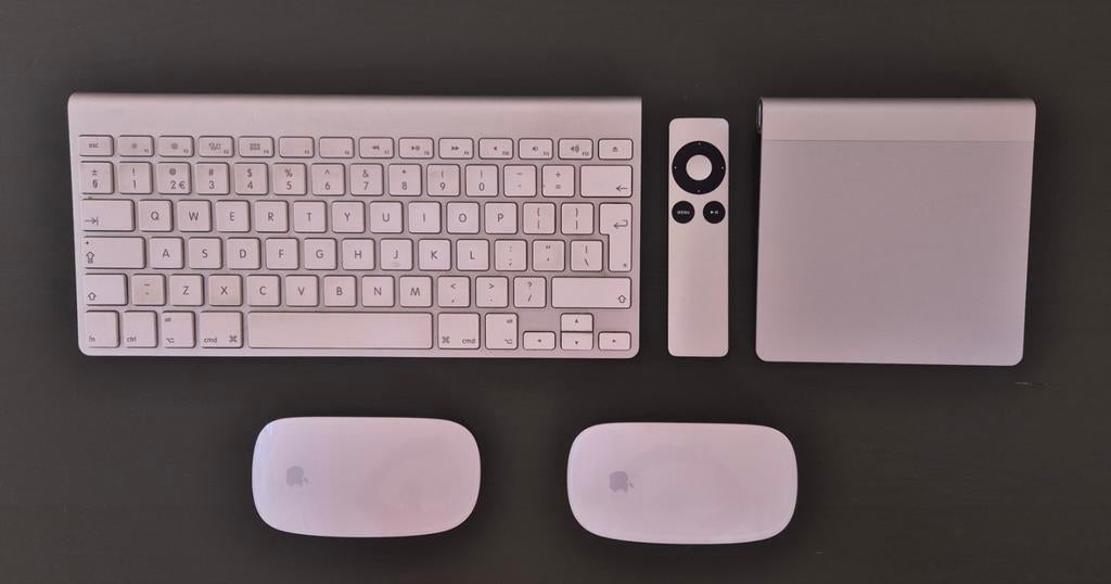 Apple Wireless Keyboard en Magic Mouse Set, Ophalen of Verzenden, Gebruikt
