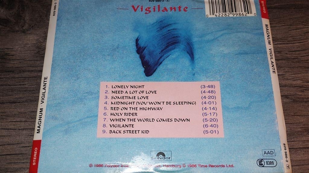 Magnum - Vigilante, Ophalen of Verzenden, Zo goed als nieuw