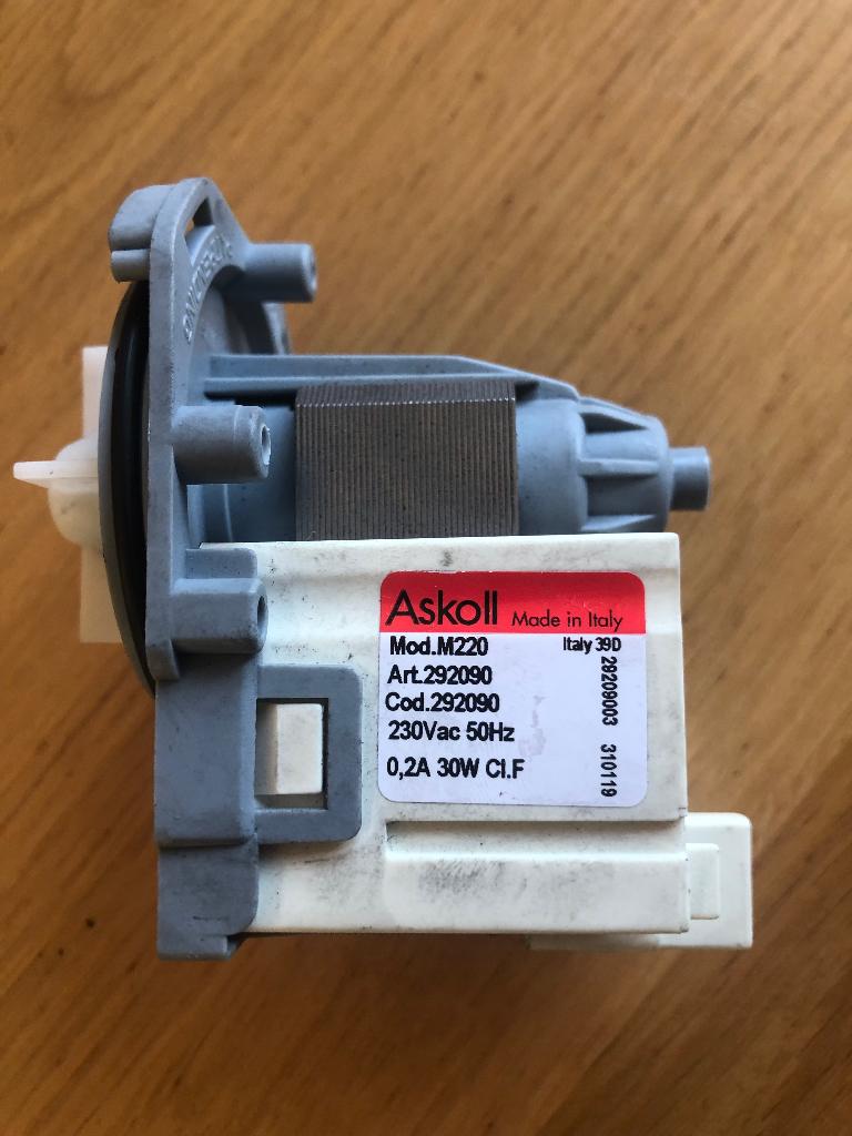 Aeg wasmachine afvoerpomp, Witgoed en Apparatuur, Onderdelen en Toebehoren, Ophalen of Verzenden, Gebruikt