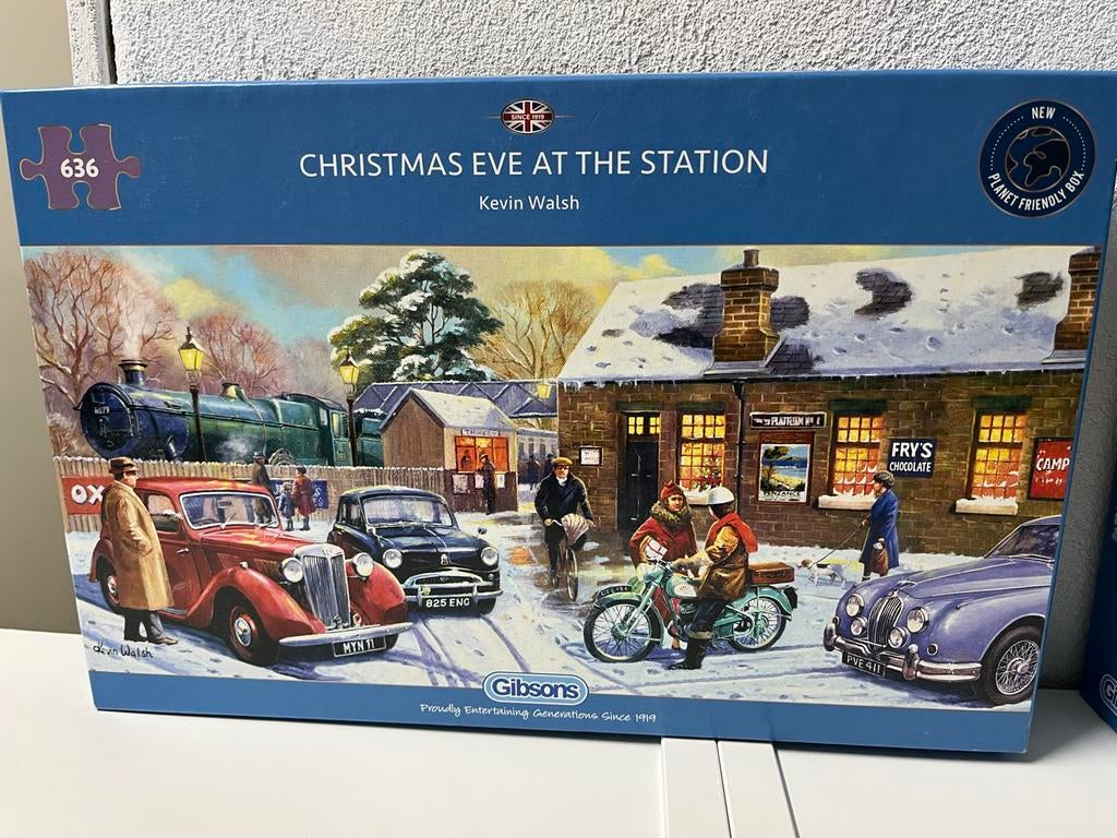 5  best pittige ‘winter’ legpuzzels - 1000 stukjes, Ophalen, 500 t/m 1500 stukjes, Zo goed als nieuw, Legpuzzel